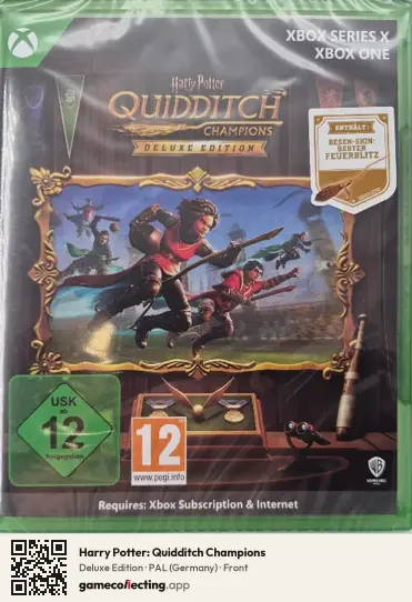 Harry Potter: Quidditch Champions Xbox Series X, Germany box front