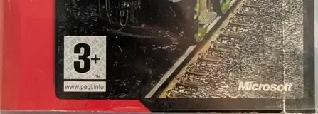 Microsoft Train Simulator, the PEGI square on its front