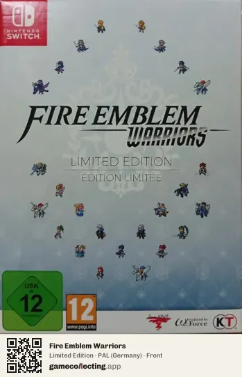 Fire Emblem Warriors Nintendo Switch, Germany box front