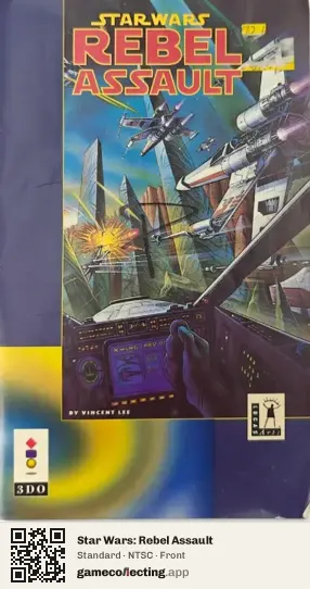 Star Wars: Rebel Assault 3DO Interactive Multiplayer, NTSC box front