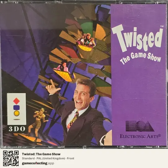Twisted: The Game Show 3DO Interactive Multiplayer, United Kingdom box front