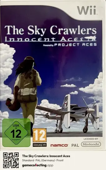 The Sky Crawlers: Innocent Aces Nintendo Wii, Germany box front