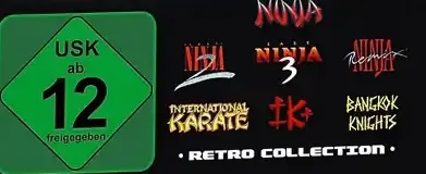 The Last Ninja Collection + Bonus Games, the USK square on its front