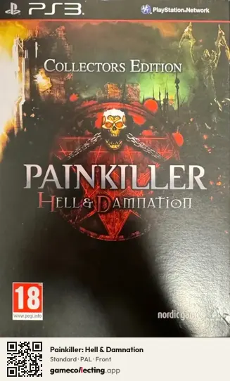 Painkiller: Hell & Damnation PlayStation 3, PAL box front
