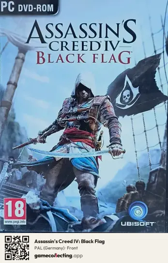 Assassin's Creed IV: Black Flag Computer, Germany box front