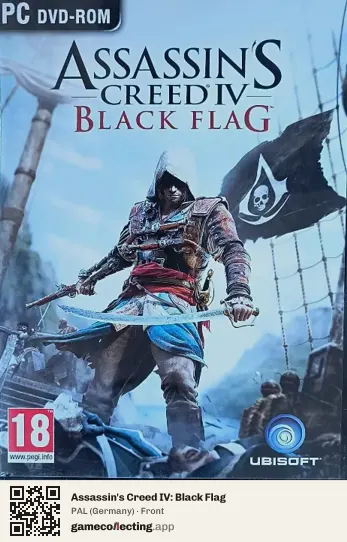 Assassin's Creed IV: Black Flag Computer, Germany box front