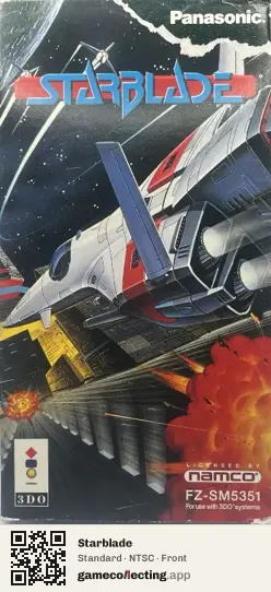 Starblade 3DO Interactive Multiplayer, NTSC box front