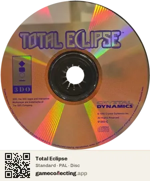 Total Eclipse 3DO Interactive Multiplayer, PAL disc