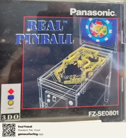 Real Pinball 3DO Interactive Multiplayer, PAL box front