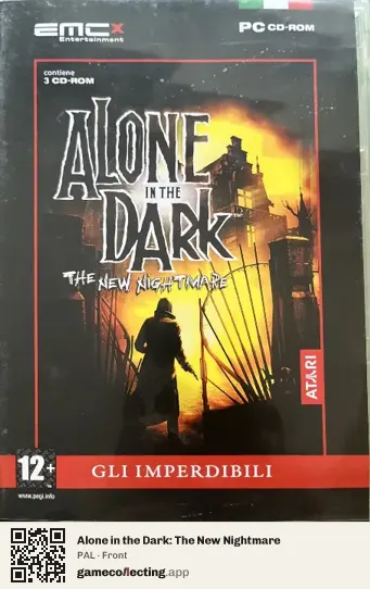 Alone in the Dark: The New Nightmare Computer, PAL box front