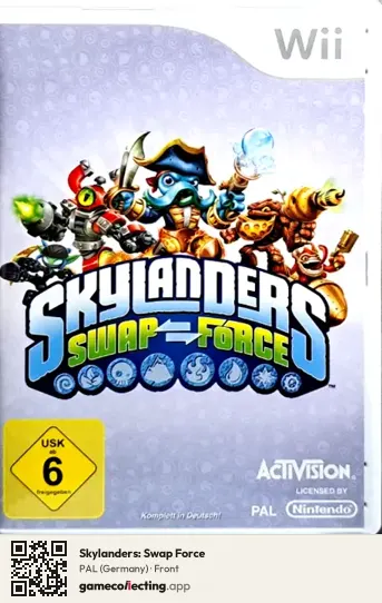 Skylanders: Swap Force Nintendo Wii, Germany box front