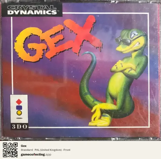 Gex 3DO Interactive Multiplayer, United Kingdom box front