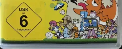Rhythm Heaven Groove, the USK square on its front