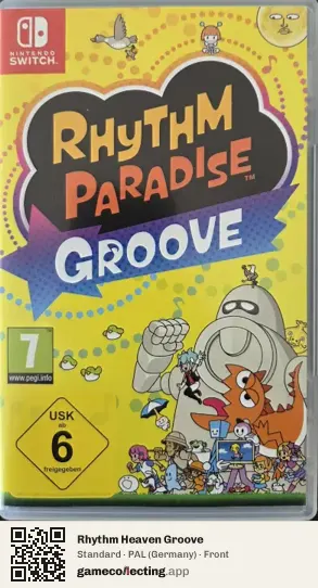 Rhythm Heaven Groove Nintendo Switch, Germany box front