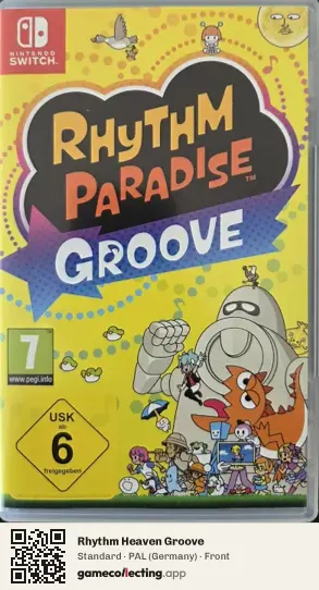 Rhythm Heaven Groove Nintendo Switch, Germany box front