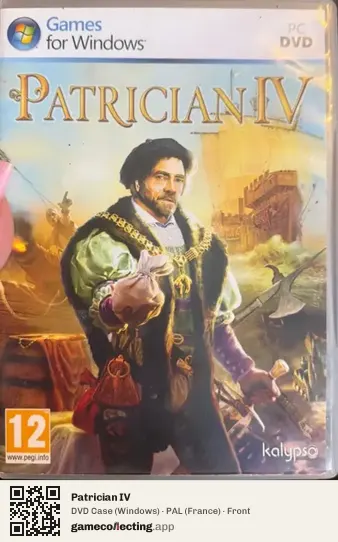 Patrician IV Computer, France box front
