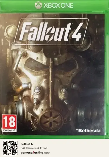 Fallout 4 Xbox One, Germany box front