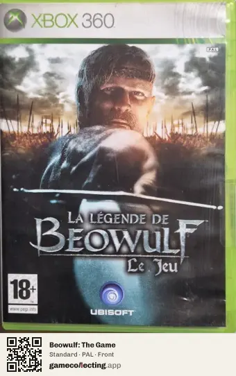 Beowulf: The Game Xbox 360, PAL box front