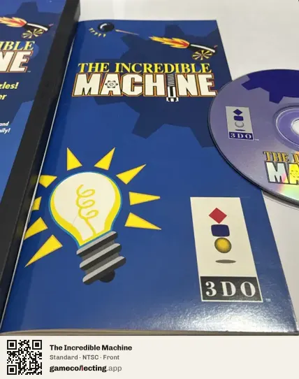 The Incredible Machine 3DO Interactive Multiplayer, NTSC box front