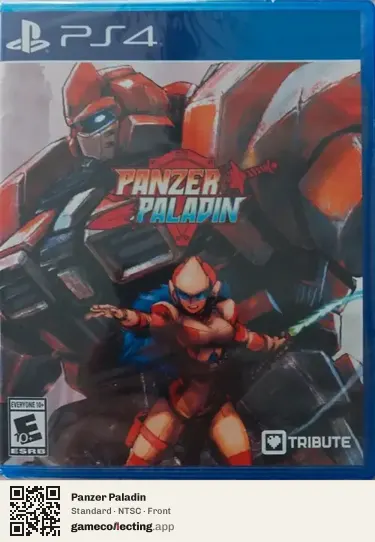 Panzer Paladin PlayStation 4, NTSC box front