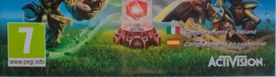 Skylanders: Imaginators, the PEGI square on its front