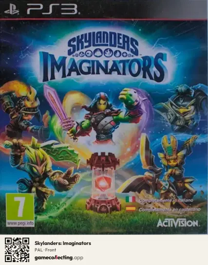 Skylanders: Imaginators PlayStation 3, PAL box front