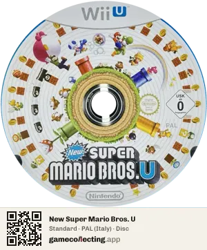 New Super Mario Bros. U Nintendo Wii U, PAL disc