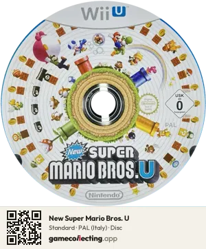 New Super Mario Bros. U Nintendo Wii U, PAL disc