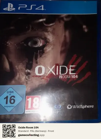 Oxide Room 104 PlayStation 4, Germany box front