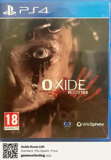 Oxide Room 104 PlayStation 4, Spain box front