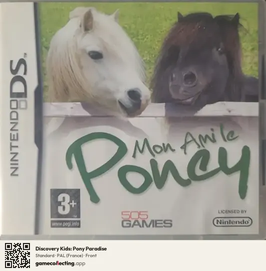 Discovery Kids: Pony Paradise Nintendo DS, France box front