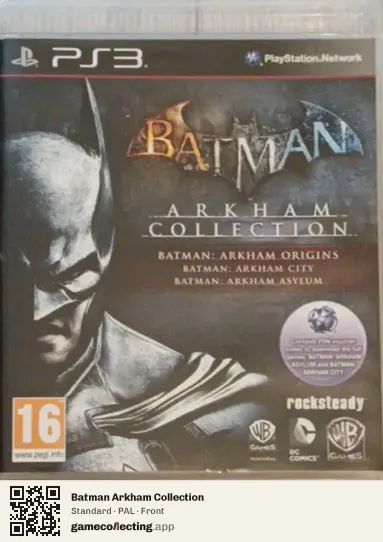 Batman Arkham Collection PlayStation 3, PAL box front
