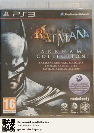 Batman Arkham Collection PlayStation 3, PAL box front