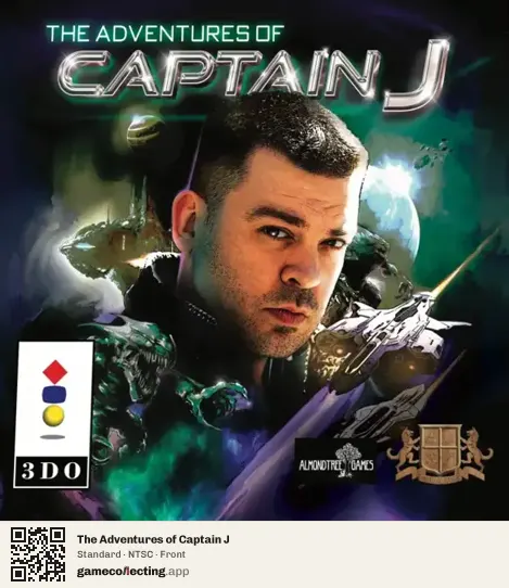 The Adventures of Captain J 3DO Interactive Multiplayer, NTSC box front