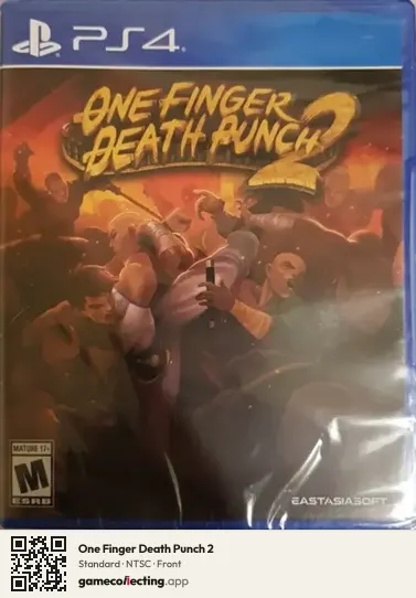 One Finger Death Punch 2 PlayStation 4, NTSC box front