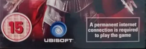 Assassin's Creed II, the BBFC circle on its front