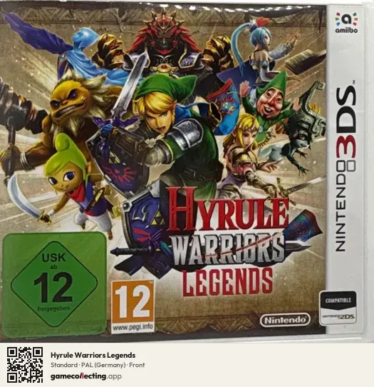 Hyrule Warriors Legends Nintendo 3DS, Germany box front