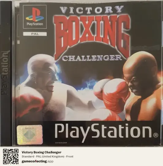 Victory Boxing Challenger PlayStation, United Kingdom box front