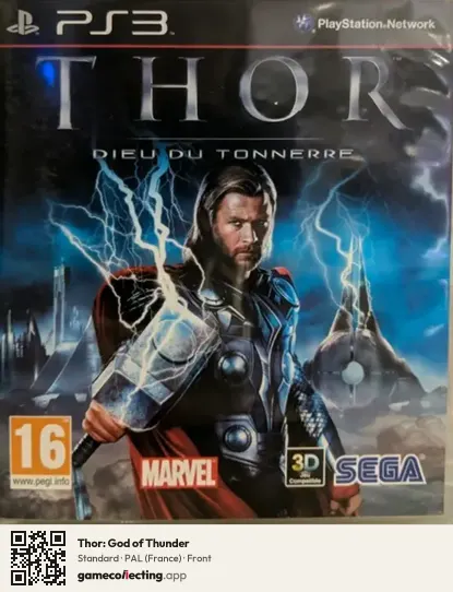 Thor: God of Thunder PlayStation 3, France box front