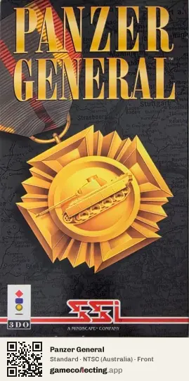 Panzer General 3DO Interactive Multiplayer, Australia box front