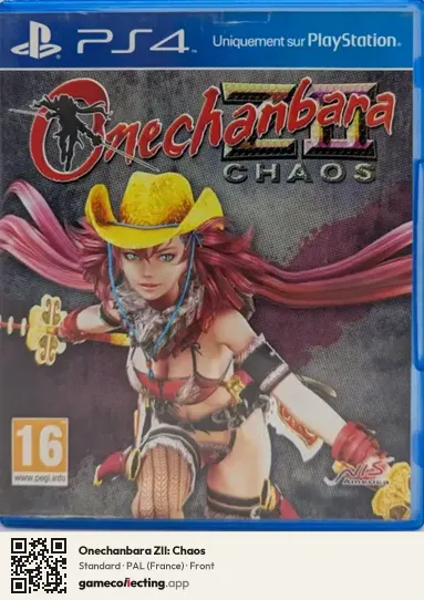 Onechanbara ZII: Chaos PlayStation 4, France box front