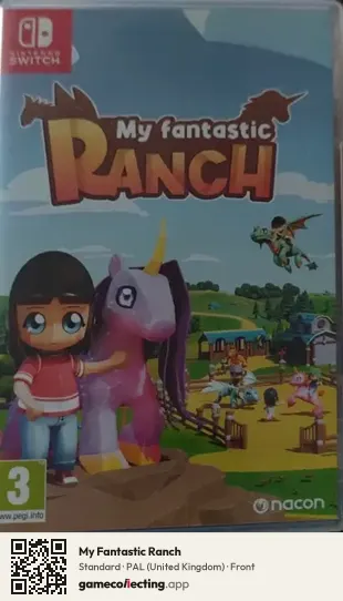 My Fantastic Ranch Nintendo Switch, United Kingdom box front