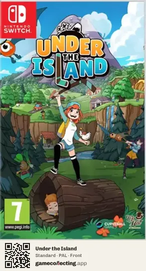 Under the Island Nintendo Switch, PAL box front