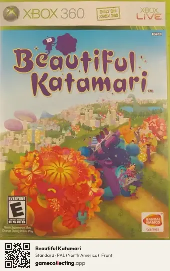 Beautiful Katamari Xbox 360, North America box front