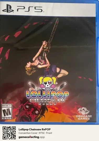 Lollipop Chainsaw RePOP PlayStation 5, NTSC box front