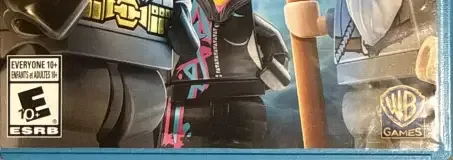 LEGO Dimensions, the ESRB box on its front