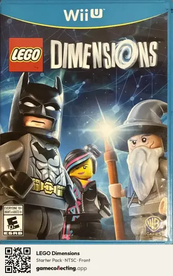 LEGO Dimensions Nintendo Wii U, NTSC box front