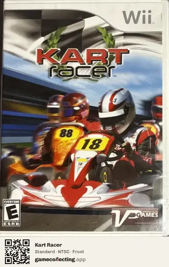 Kart Racer Nintendo Wii, NTSC box front