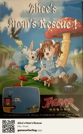 Alice's Mom's Rescue Atari Jaguar, PAL box front