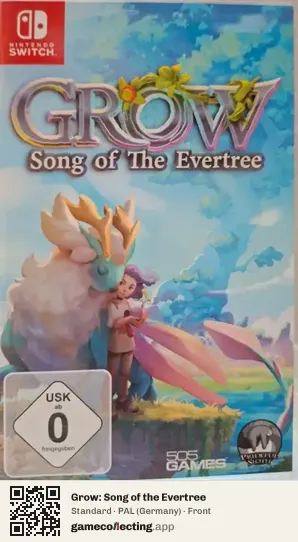 Grow: Song of the Evertree Nintendo Switch, Germany box front